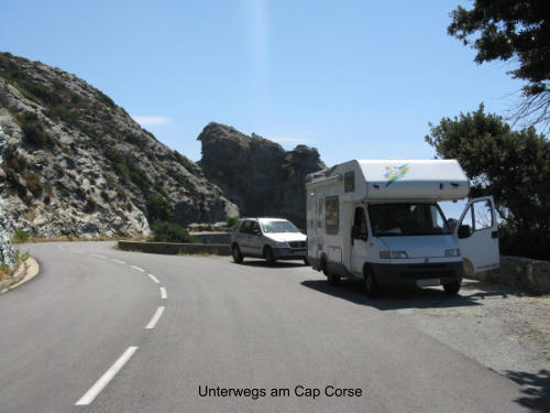 Unterwegs am Cap Corse
